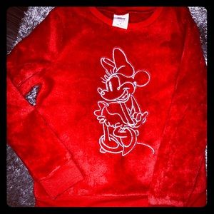 Minnie Mouse Ultra Plush fuzzy pullover